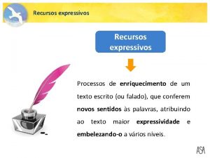 Recursos expressivos Processos de enriquecimento de um texto