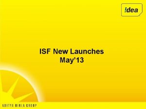 ISF New Launches May 13 Aurus III Premium