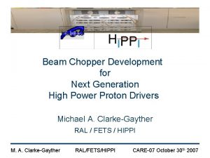 Beam Chopper Development for Next Generation High Power