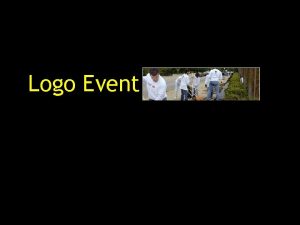 Logo Event Logo Event mengapa dibuat 1 2