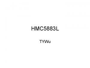 HMC 5883 L TYWu GY271 HMC 5883 L