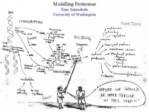 Modelling Proteomes Ram Samudrala University of Washington Overview