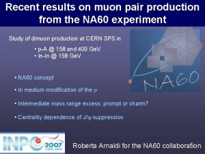 Recent results on muon pair production from the