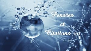 Penses et Citations 11 La vie est une