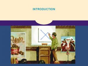 INTRODUCTION Economy The word economy comes from a