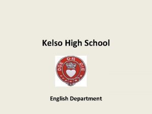 Kelso High School English Department Assisi by Norman