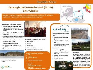 Repblica Checa Estrategia de Desarrollo Local SCLLD GAL