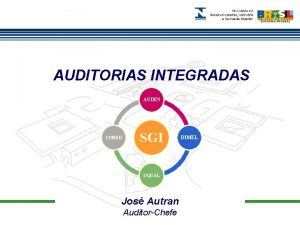 AUDIN AUDITORIAS INTEGRADAS AUDIN CORED SGI DQUAL Jos