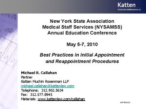 New York State Association Medical Staff Services NYSAMSS