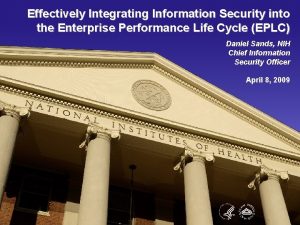 Effectively Integrating Information Security into the Enterprise Performance