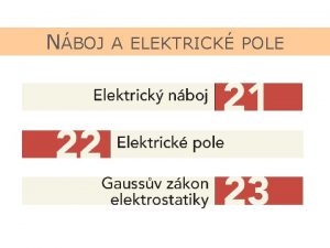 NBOJ A ELEKTRICK POLE NBOJ A ELEKTRICK POLE