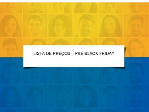 LISTA DE PREOS PR BLACK FRIDAY LOJA CONTATO