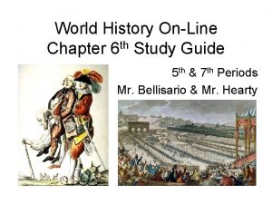 World History OnLine Chapter 6 th Study Guide