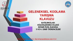 GELENEKSEL KODLAMA YARIMA KLAVUZU KATILIMCILAR KKEKMECE LES RESMZEL