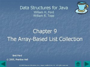 Data Structures for Java William H Ford William