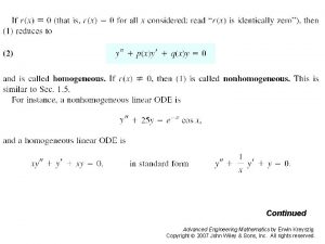 Page 46 a Continued Advanced Engineering Mathematics by