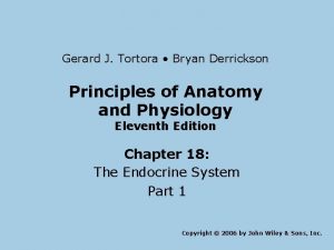 Gerard J Tortora Bryan Derrickson Principles of Anatomy