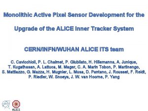 Monolithic Active Pixel Sensor Development for the Upgrade