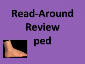 ReadAround Review ped What is the root that