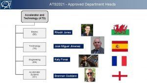 ATS 2021 Approved Department Heads Accelerator and Technology