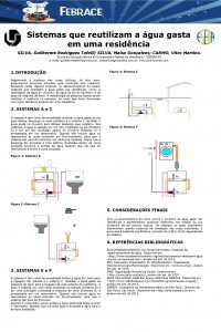 Sistemas que reutilizam a gua gasta em uma