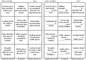 Passives Intermediate Sheet 1 Passives Intermediate Sheet 2