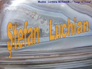 Muzica Loreena Mc Kennitt Tango to Evora tefan