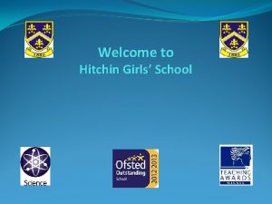 Welcome to Hitchin Girls School The Sixth Form