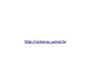 http sistemac carnet hr Uobiajeni simboli u podatkovnoj