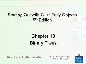 Starting Out with C Early Objects 5 th