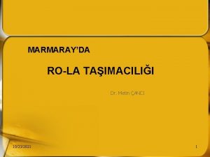 MARMARAYDA ROLA TAIMACILII Dr Metin ANCI 10232021 1