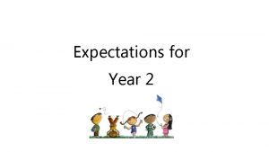 Expectations for Year 2 Welcome to Winterbourne Expects