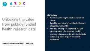 Unlocking the value from publicly funded health research