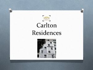 Carlton Residences Carlton Residences O 71 79 Bouverie