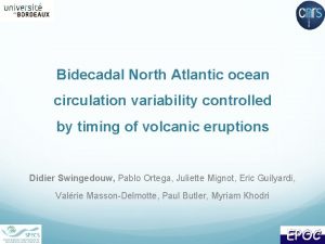 Bidecadal North Atlantic ocean circulation variability controlled by