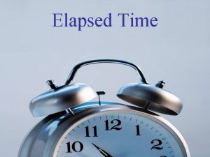 Elapsed Time Finding Elapsed Time SPI 0306 1