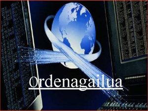 Ordenagailua Jolasteko orduan haimbat software erabiltzen ditut Counter