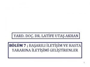 YARD DO DR LATFE UTA AKHAN BLM 7