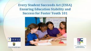 Every Student Succeeds Act ESSA Ensuring Education Stability