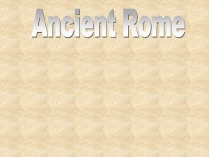 Beginnings Legendary Beginnings Romulus Remus Actual Beginnings 3
