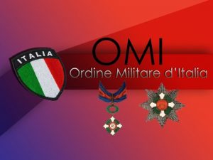 Ordine Militare dItalia discende dallOrdine Militare di Savoia