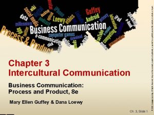 Business Communication Process and Product 8 e Mary