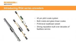 Introducing RG 4 series encoders 40 m pitch