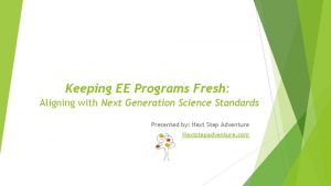 Keeping EE Programs Fresh Aligning with Next Generation
