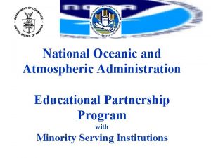 National Oceanic and Atmospheric Administration Educational Partnership Program