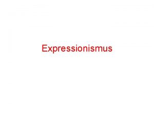 Expressionismus Edvard Munch Der Schrei Was knnte er