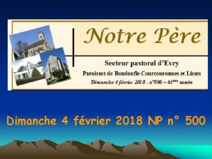 Dimanche 4 fvrier 2018 NP n 500 La