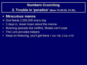 Numbers Crunching 3 Trouble in paradise Num 11