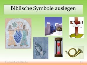 Biblische Symbole auslegen hermeneutik symbolik sfweber 1 Symbolik