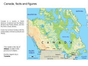 Canada facts and figures Canada is a country